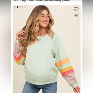 Pinkish Maternity Sweatshirt